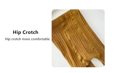 Cotton Stretch Leggings for Baby Boys and Girls (0-6 Years)