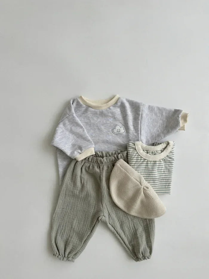 Organic Cotton Baby Pants for Newborns and Toddlers