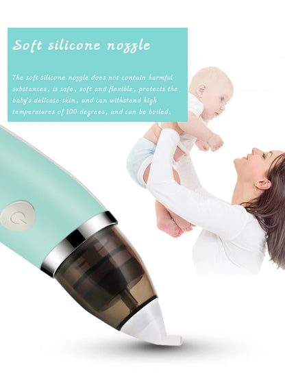 Electric Baby Nasal Aspirator for Safe Snot Removal
