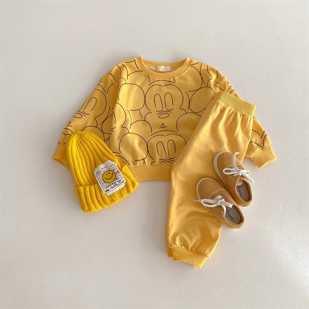 Mickey Mouse Baby Sweatshirt Set for Toddler Boys and Girls