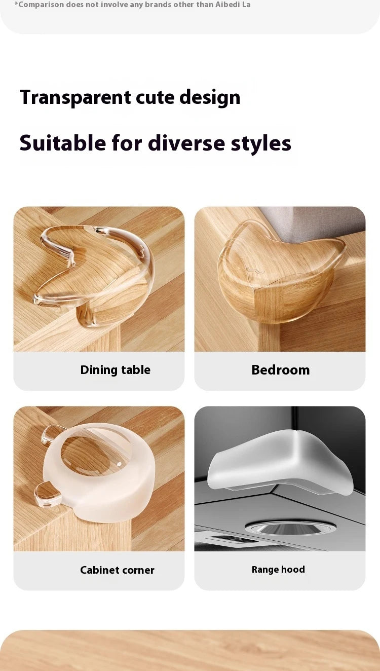 Baby Corner Protectors - Soft Silicone Safety Bumpers 4pcs