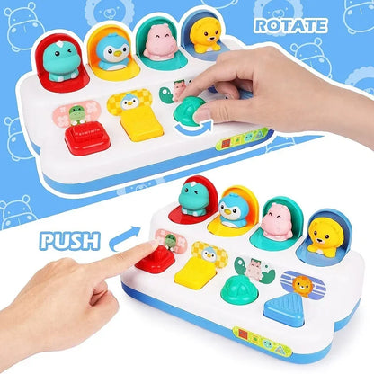 Montessori Cause and Effect Sensory Toy for Babies