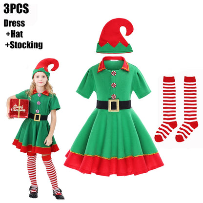 Baby Christmas Outfit - Elf on the Shelf Costume for Babies & Kids | Family Christmas Costume Set