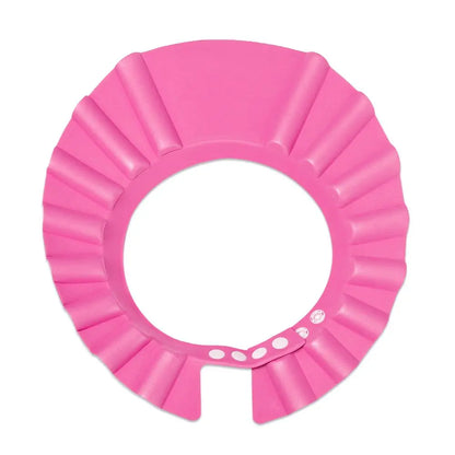 Kids Adjustable Hair Wash Shower Cap with Ear Protection