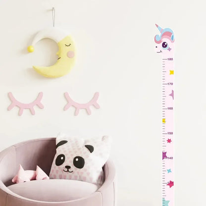 Giraffe Height Ruler Wall Sticker for Kids Nursery Decor
