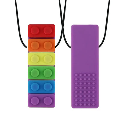 Silicone Chew Necklace for Kids with Sensory Needs
