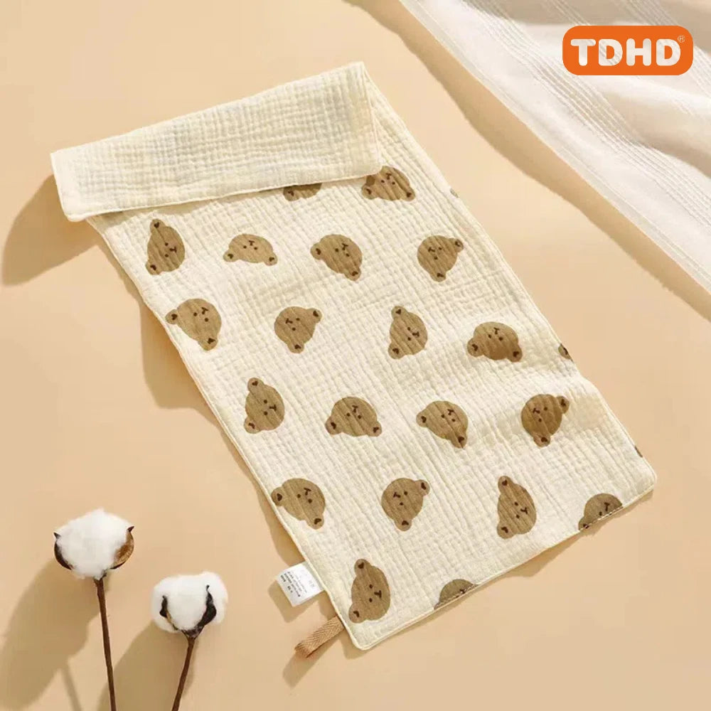 Cotton Muslin Baby Face Towel and Burp Cloth Set