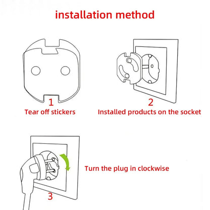 Baby Safety Socket Covers for Childproofing Outlets