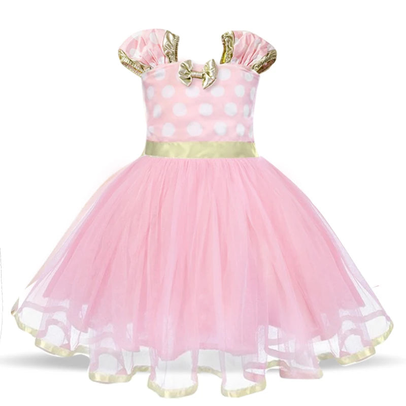 Floral Embroidery Lace Baby Dress for Girls 0-5T