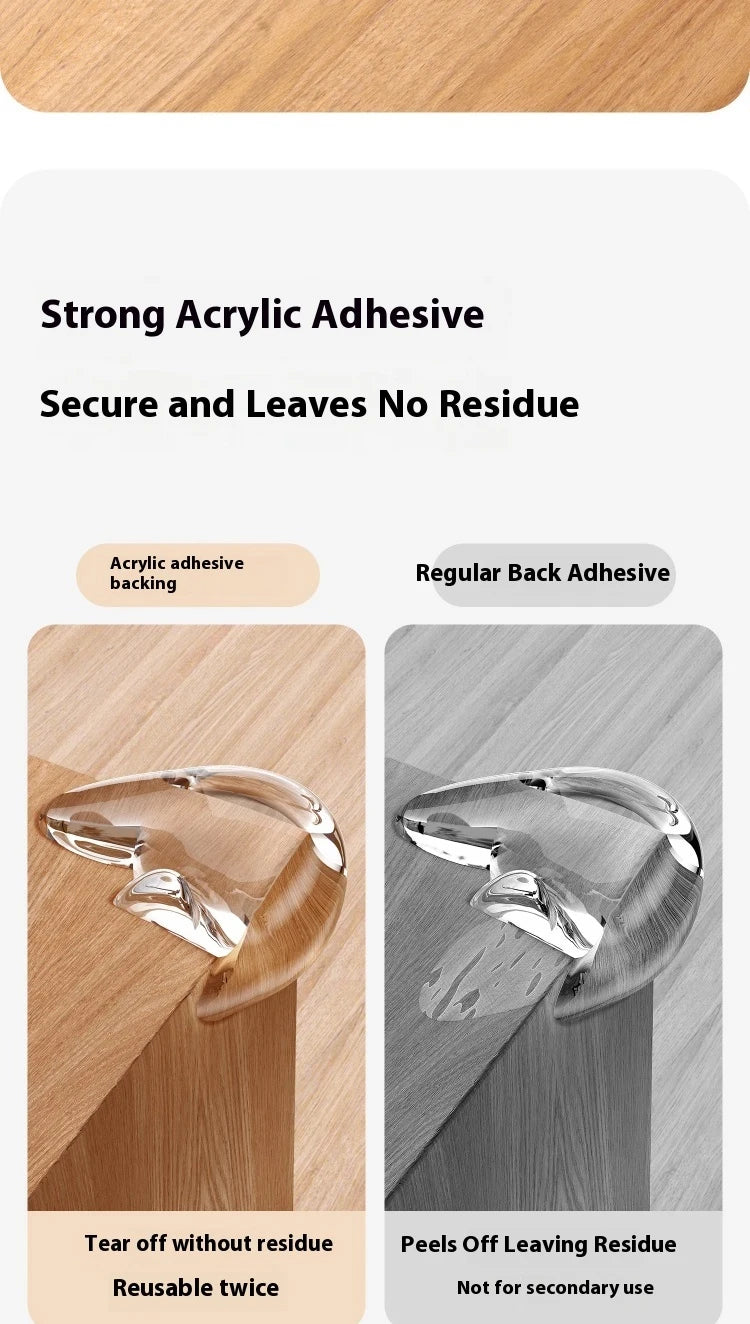 Baby Corner Protectors - Soft Silicone Safety Bumpers 4pcs