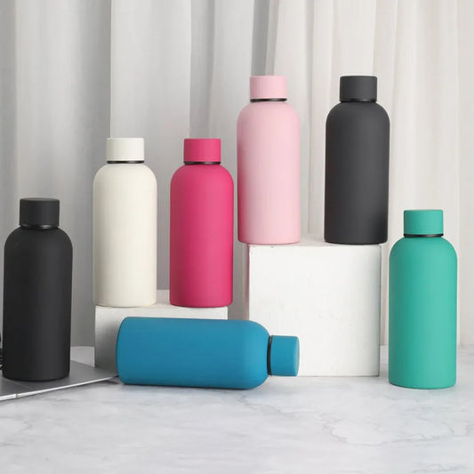 Stainless Steel Thermos with Cup for Travel and Gym
