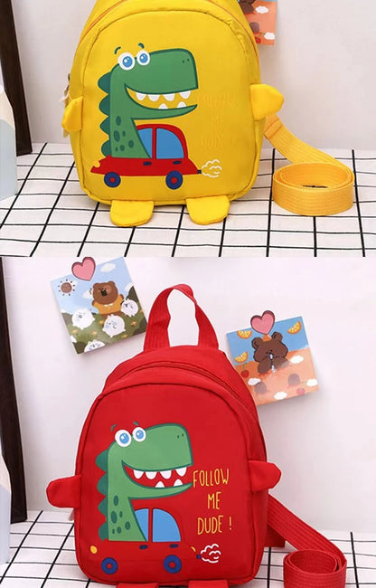 Kinder süße Cartoon Dinosaurier Schultaschen Anti-verlorene Rucksäcke Kleinkind Rucksack Kindergarten Schultasche