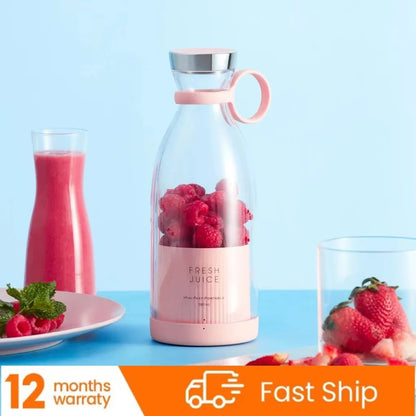 Mini trådløs bærbar blender USB oppladbar juicer