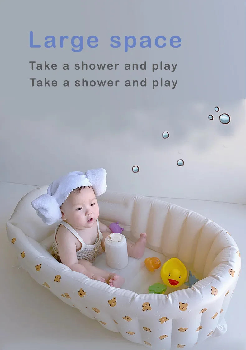 Badewanne Summer Infant – Sicherer aufblasbarer Pool zum Babybaden