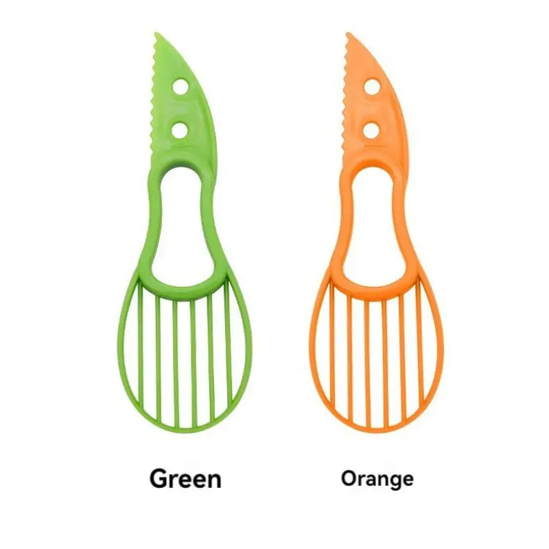 3-in-1 Avocado Slicer Tool – Corer Peeler Cutter Kitchen Gadget