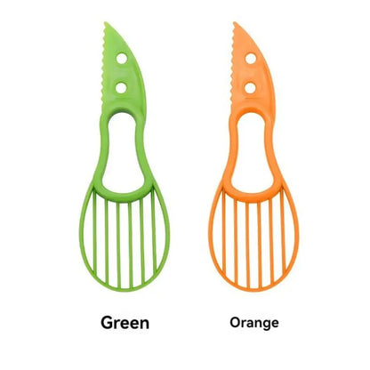 3-in-1 Avocado Slicer Tool – Corer Peeler Cutter Kitchen Gadget