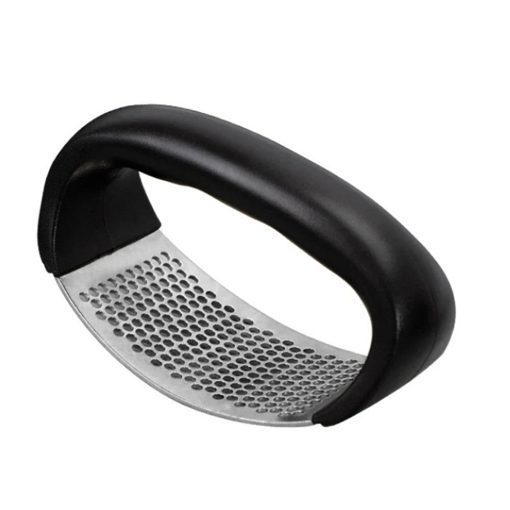 Knoflookpers, handmatige knoflookmolen van roestvrij staal, knoflookmolen, knoflookpers, fruit- en groentegereedschap, keukenaccessoires, gadget