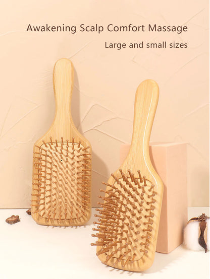 Baby Hair Brush Bamboo – Soft Natural Comb for Gentle Care