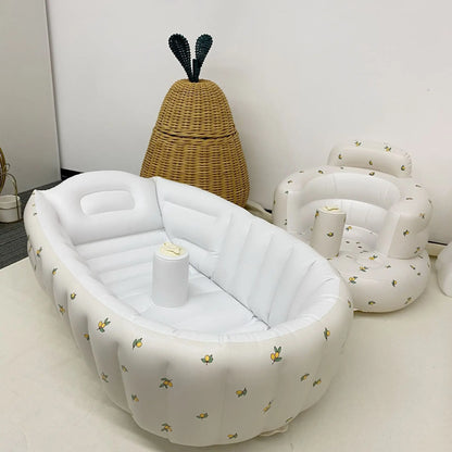 Badewanne Summer Infant – Sicherer aufblasbarer Pool zum Babybaden