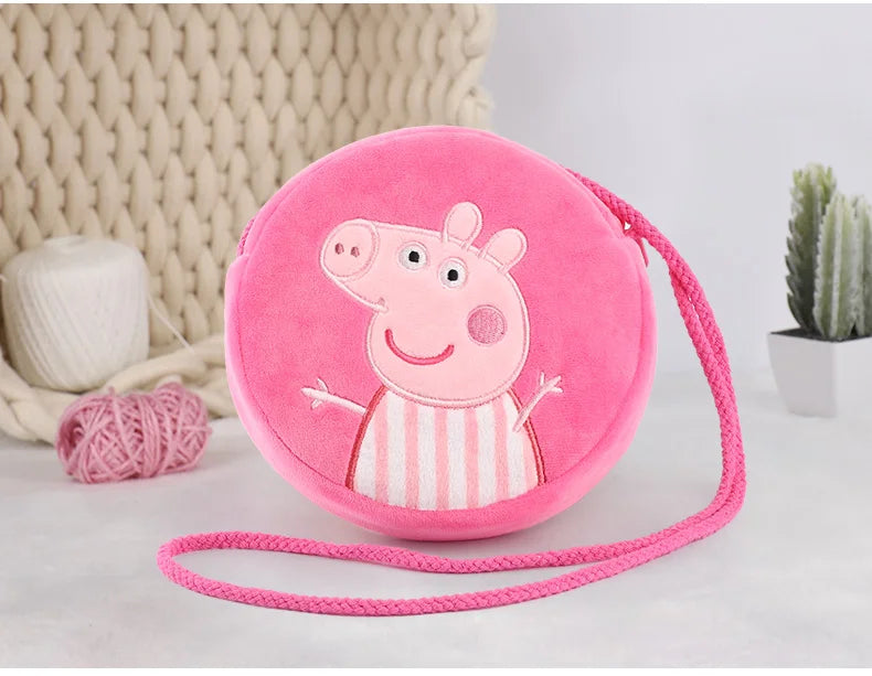 19 cm 100 % ekte PEPPA PIG utstoppet myk dukke Peppa George Zoe Suzy Rebecca Emily Danny Pedro bjørn Dinosaur Barn Plysj leketøy