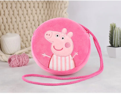 19 cm 100 % ekte PEPPA PIG utstoppet myk dukke Peppa George Zoe Suzy Rebecca Emily Danny Pedro bjørn Dinosaur Barn Plysj leketøy
