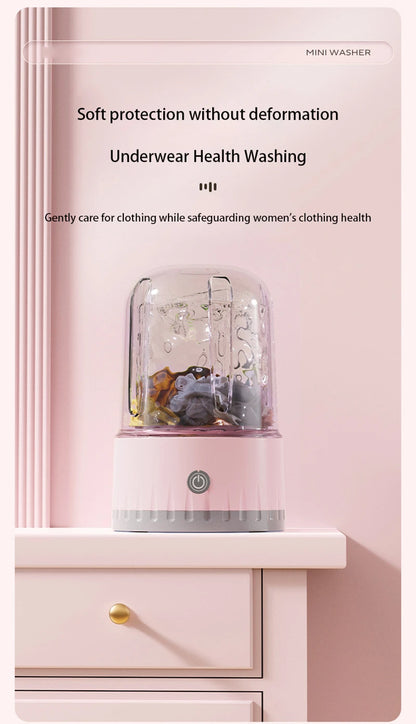 Portable Mini Washing Machine 1L for Travel and Home Use