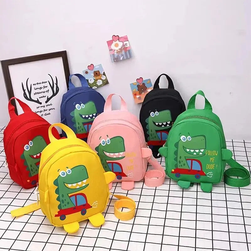 Kinder süße Cartoon Dinosaurier Schultaschen Anti-verlorene Rucksäcke Kleinkind Rucksack Kindergarten Schultasche