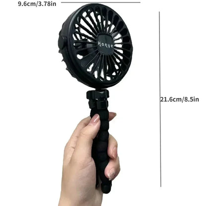 Wiederaufladbarer blattloser USB-Ventilator für Kinderwagen, tragbar, Mini