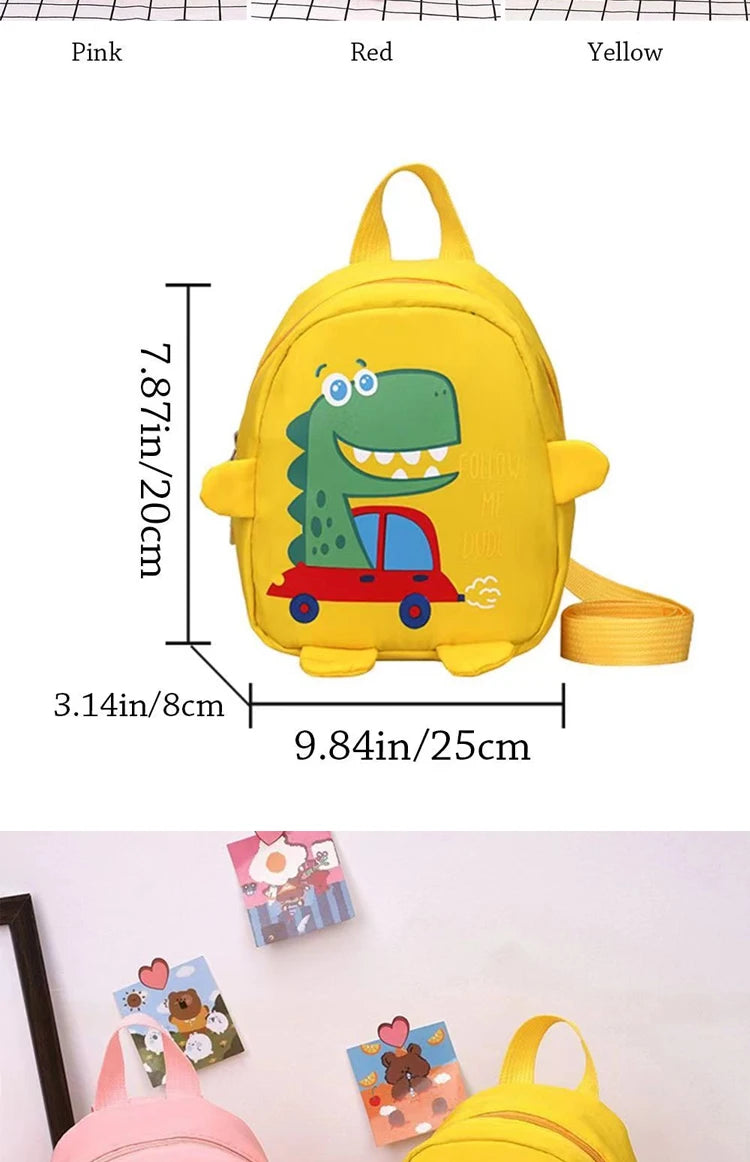 Kinder süße Cartoon Dinosaurier Schultaschen Anti-verlorene Rucksäcke Kleinkind Rucksack Kindergarten Schultasche