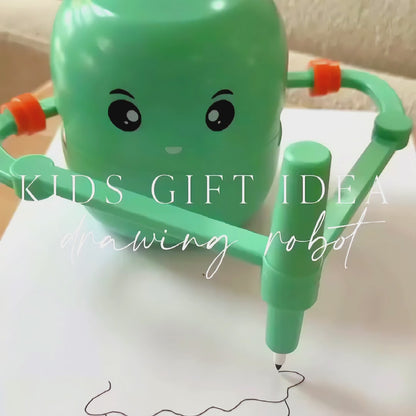 Robot da disegno intelligente, giocattolo educativo interattivo per bambini