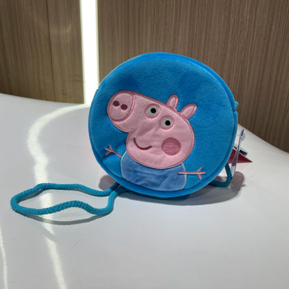 19 cm 100 % ekte PEPPA PIG utstoppet myk dukke Peppa George Zoe Suzy Rebecca Emily Danny Pedro bjørn Dinosaur Barn Plysj leketøy