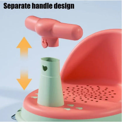 Siège de bain pour bébé – Antidérapant, sûr et confortable pour 6 à 18 mois