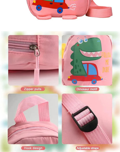 Kinder süße Cartoon Dinosaurier Schultaschen Anti-verlorene Rucksäcke Kleinkind Rucksack Kindergarten Schultasche