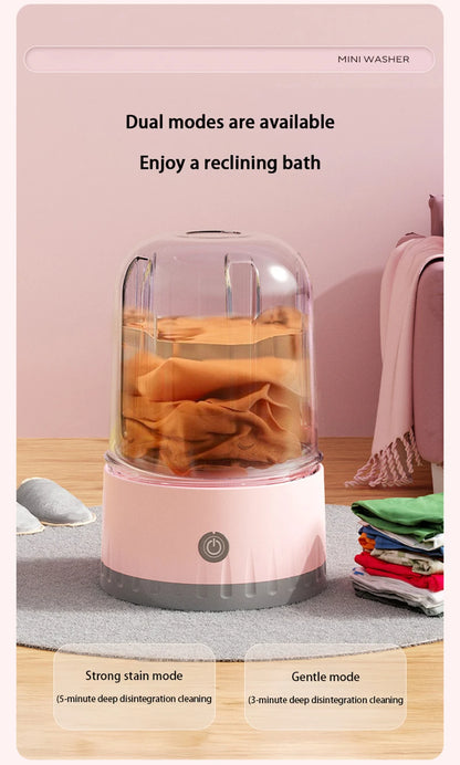 Portable Mini Washing Machine 1L for Travel and Home Use