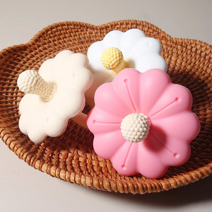 Anneau de dentition en silicone en forme de fleur pour bébé, grande taille, sans BPA, offre spéciale, 2024