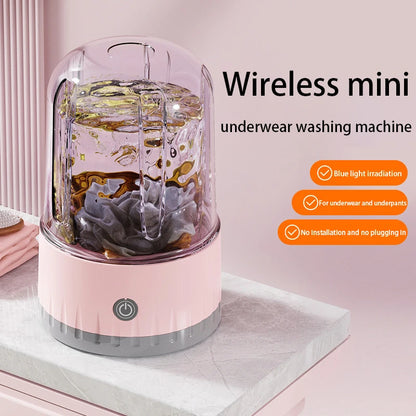 Portable Mini Washing Machine 1L for Travel and Home Use